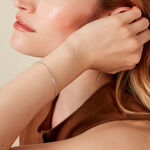 Bracelet Galla Argent Blanc Oxyde De Zirconium - Bracelets Femme | Histoire d&rsquo;Or