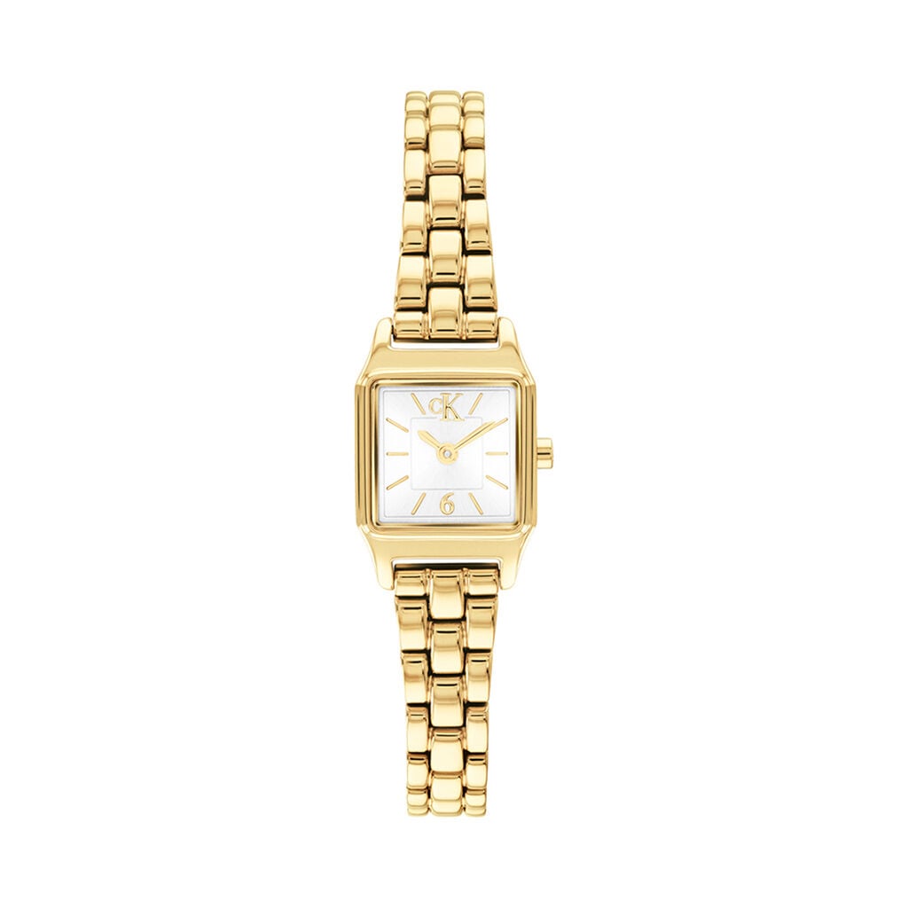 Montre Calvin Klein Soft Form Blanc - Montres Femme | Histoire d&rsquo;Or