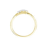 Bague Or Jaune Shaleana Oxydes De Zirconium - Bagues solitaires Femme | Histoire d&rsquo;Or