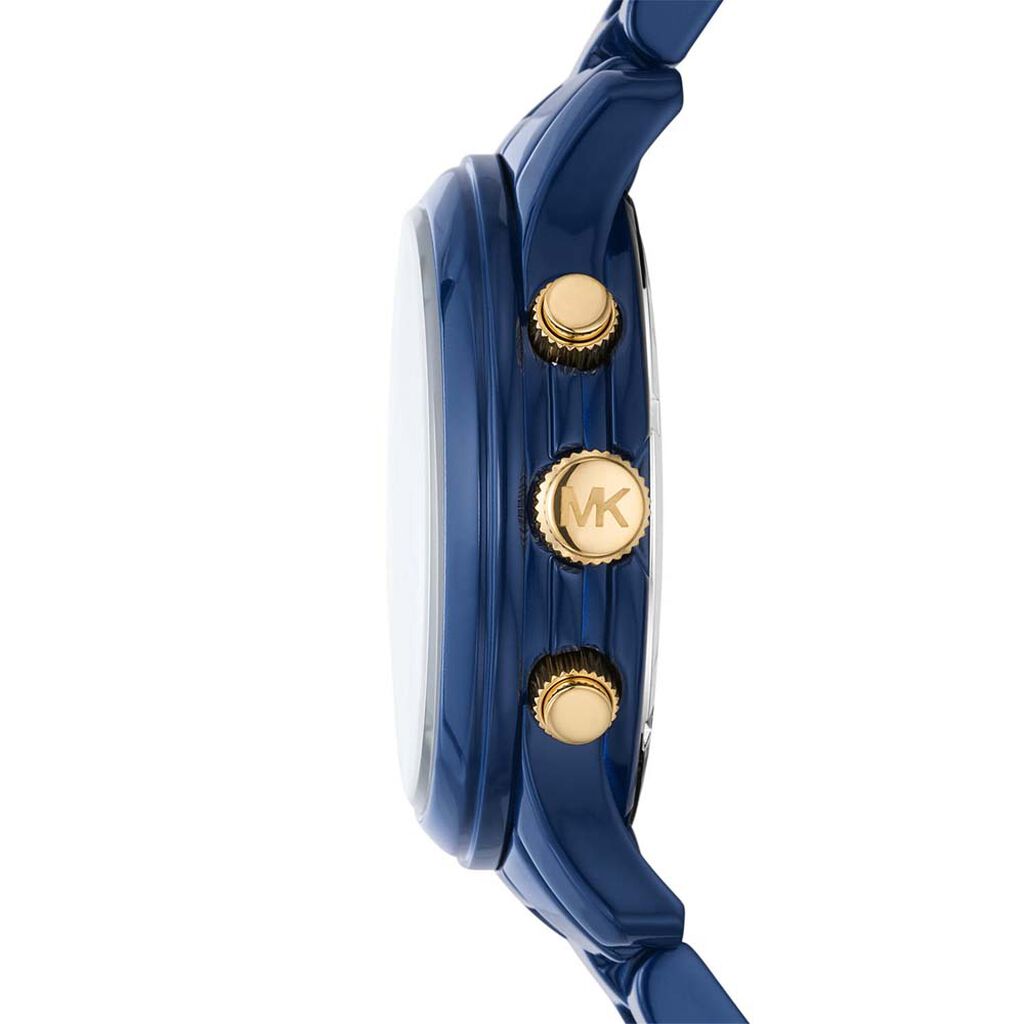 Montre Michael Kors Fossil Runway Bleu - Montres Femme | Histoire d’Or