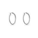 Cr&eacute;oles Acier Gris Pascau - Boucles d'oreilles cr&eacute;oles Femme | Histoire d&rsquo;Or