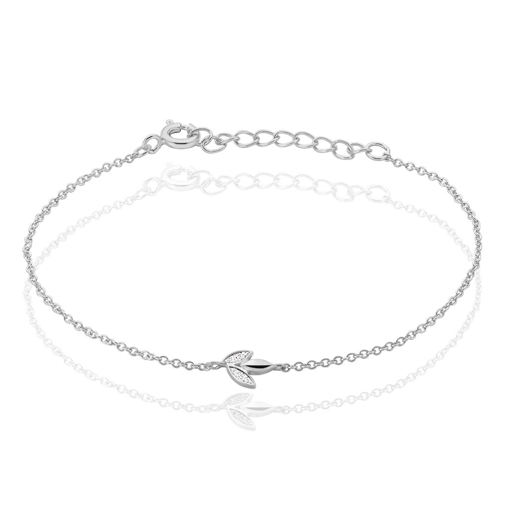 Bracelet Sirin Argent Blanc Oxyde De Zirconium - Bracelets Femme | Histoire d’Or