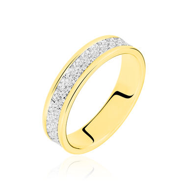 Alliance Patty Ruban Plat Or Bicolore