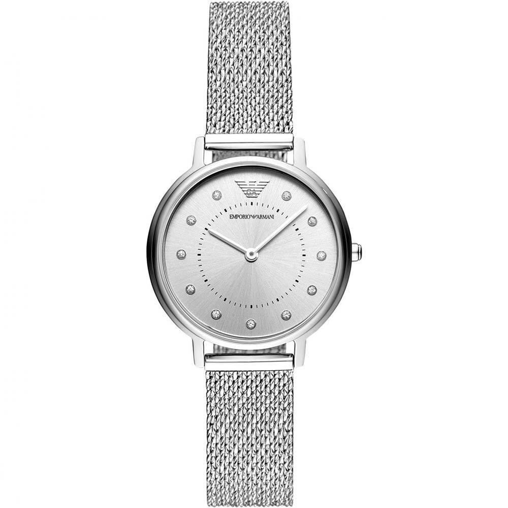 Montres Emporio Armani AR11128 Acier Clip Blanc Ronde - HIMFBQF0LP0 •  Histoire d'Or