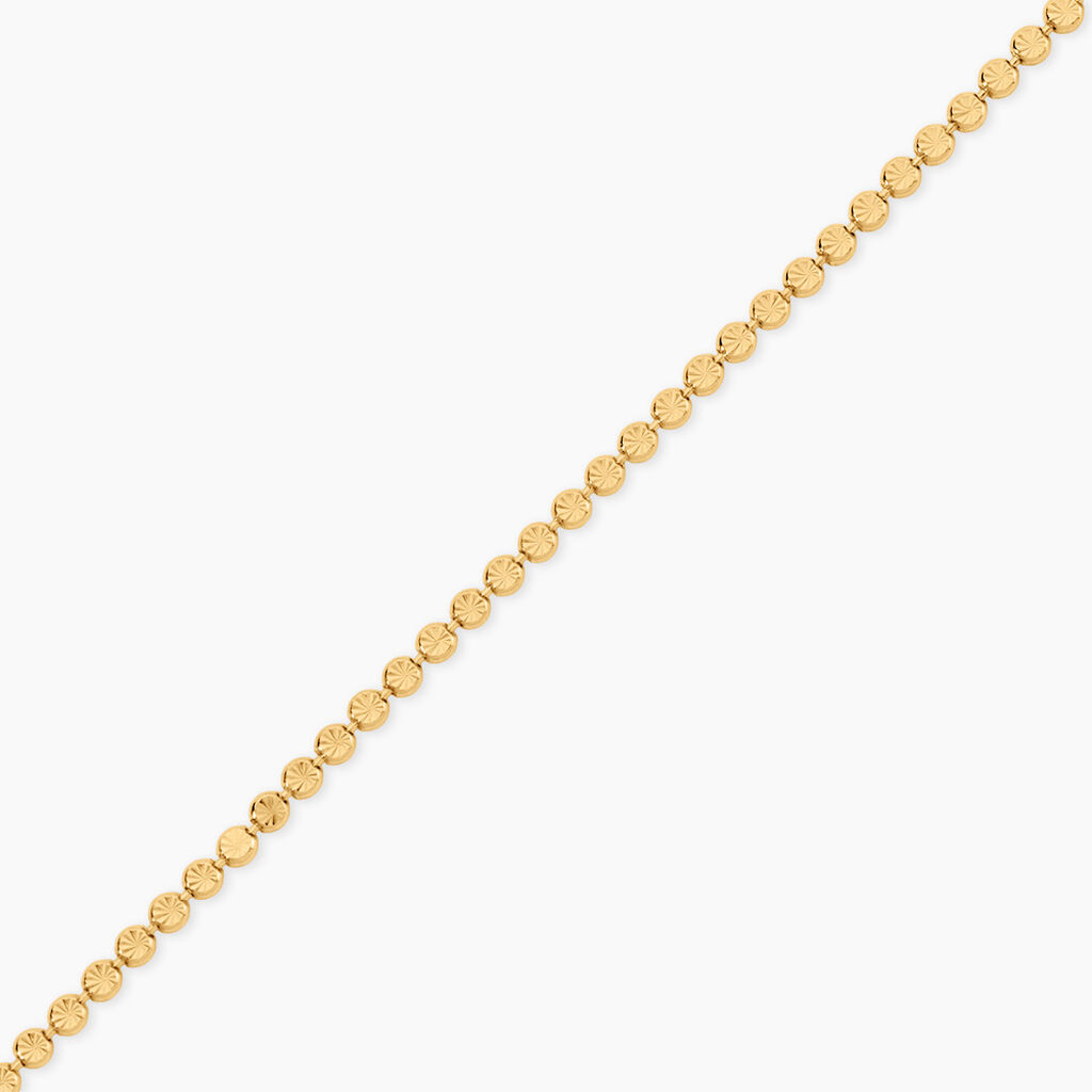 Bracelet Oceana Argent Dor&eacute; A L'Or 750/1000 - Bijoux sans pierre Femme | Histoire d&rsquo;Or
