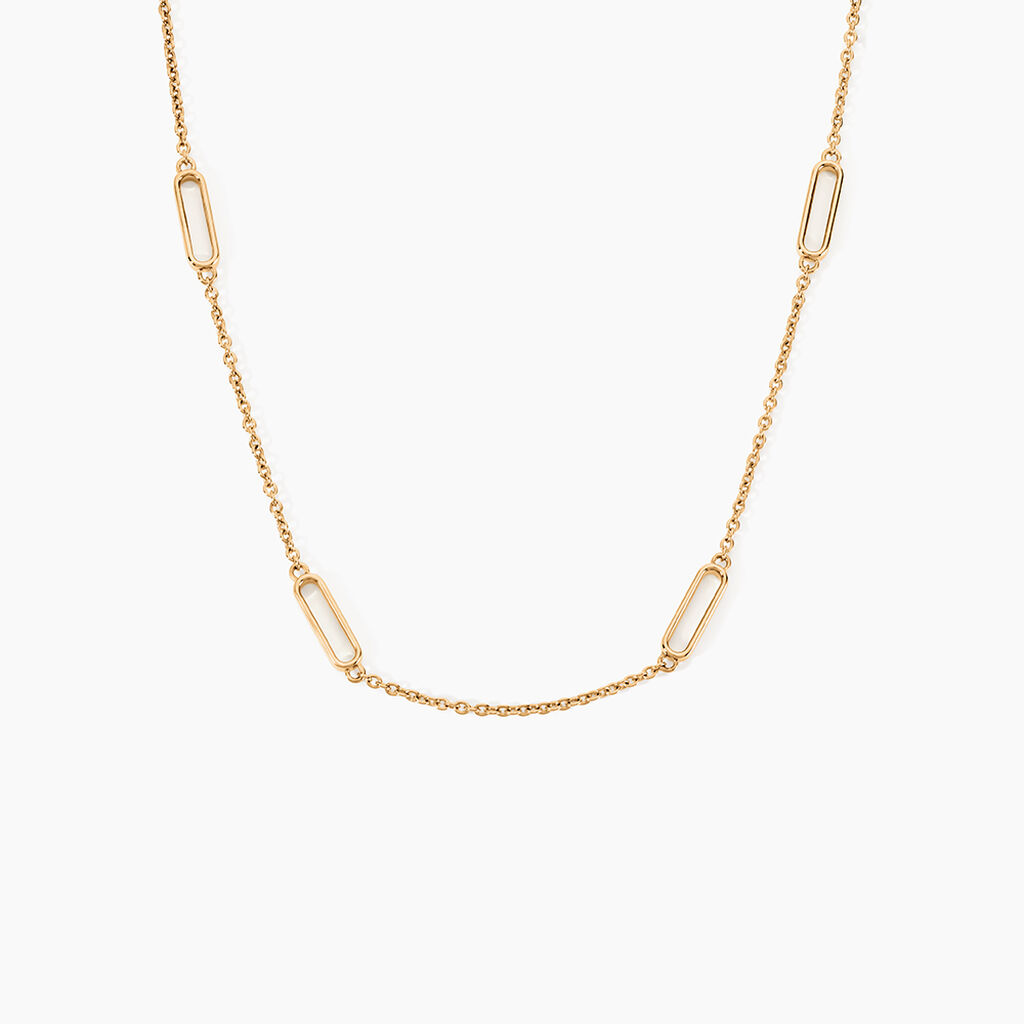 Collier Lueur Plaqué Or Jaune - Colliers Femme | Histoire d’Or