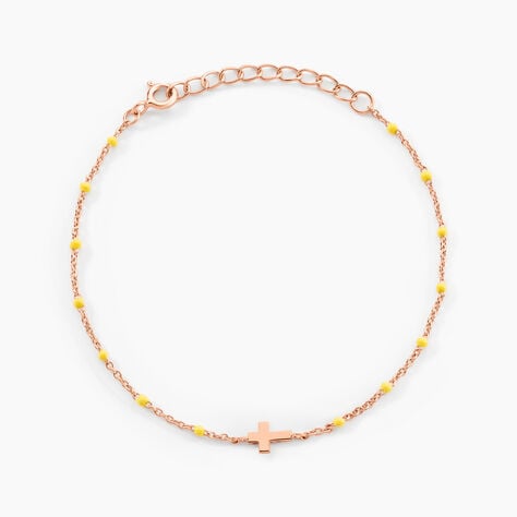 Bracelet Mimosa Argent Rose - Bracelets Femme | Histoire d&rsquo;Or