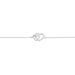 Bracelet Donatiane Argent Blanc Oxyde De Zirconium - Bracelets Coeur Femme | Histoire d’Or
