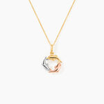 Pendentif Helmut Trio Dauphins Or Tricolore - Pendentifs Famille | Histoire d&rsquo;Or