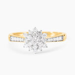Bague Chucho Or Jaune Diamant - Bagues solitaires Femme | Histoire d&rsquo;Or