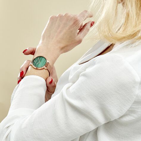 Montre Pierre Lannier Elara Vert - Montres Femme | Histoire d’Or