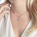 Pendentif Meylin Argent Blanc - Pendentifs Femme | Histoire d’Or