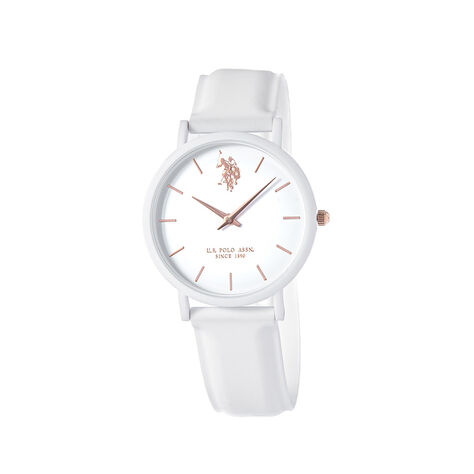 Montre U.s. Polo Assn. Blanc - Montres Famille | Histoire d&rsquo;Or