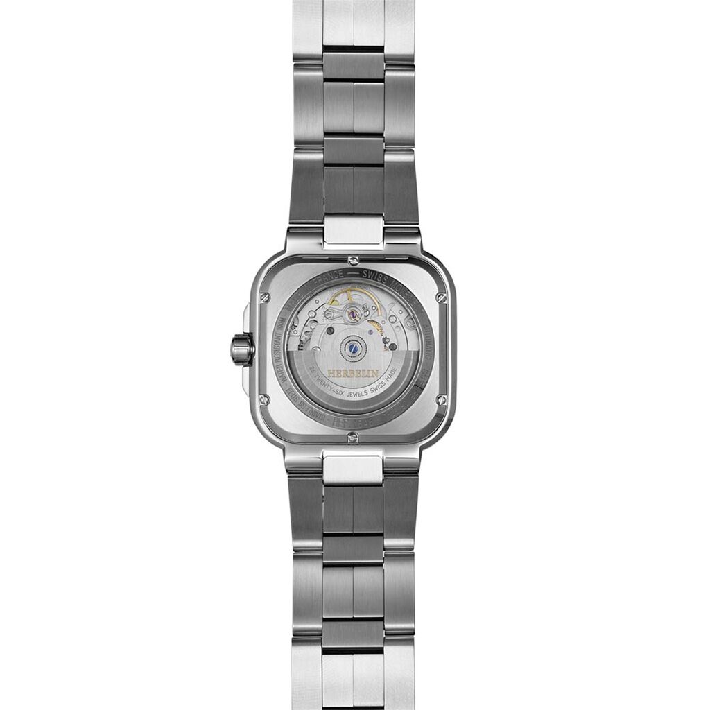 Montre Herbelin Cap Camarat Square Bleu - F&ecirc;te des p&egrave;res Homme | Histoire d&rsquo;Or