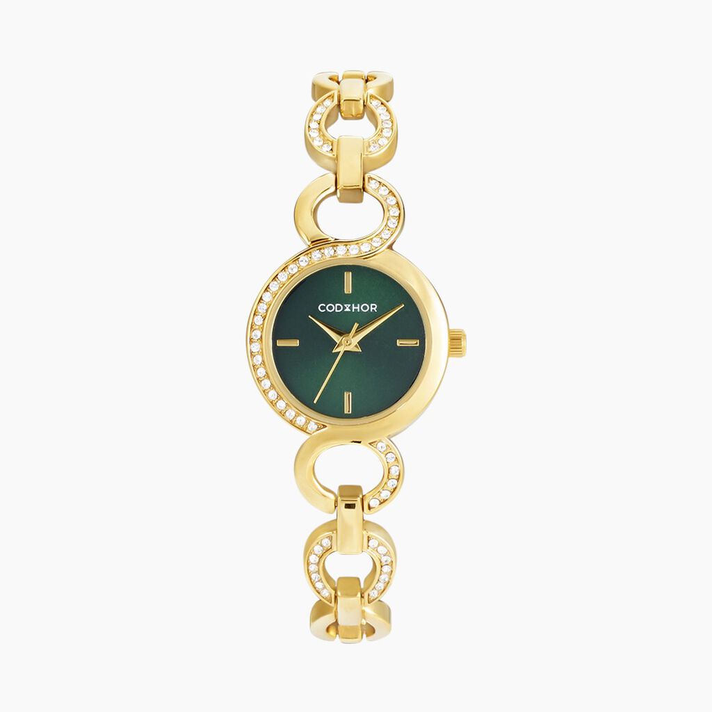Montre Codhor Sarah Vert - Montres Femme | Histoire d&rsquo;Or