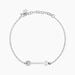 Bracelet Marie-lore Argent Blanc - Bracelets Femme | Histoire d’Or