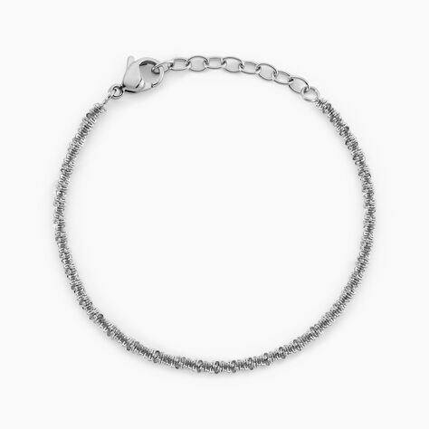 Bracelet Harlow Acier Blanc - Bracelets fantaisie Femme | Histoire d&rsquo;Or