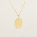 Collier Benedicte Message Or Jaune - Colliers Enfant | Histoire d’Or
