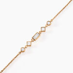 Bracelet Gold Chandelier Plaqu&eacute; Or Dor&eacute; Oxyde De Zirconium - Bracelets Femme | Histoire d&rsquo;Or