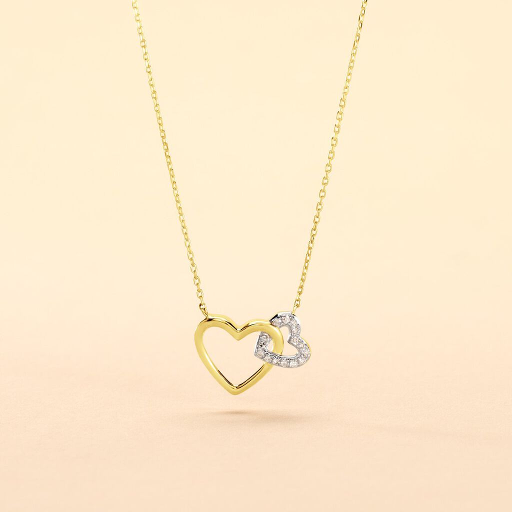 Collier Humberta Or Jaune Diamant - F&ecirc;te des m&egrave;res Femme | Histoire d&rsquo;Or