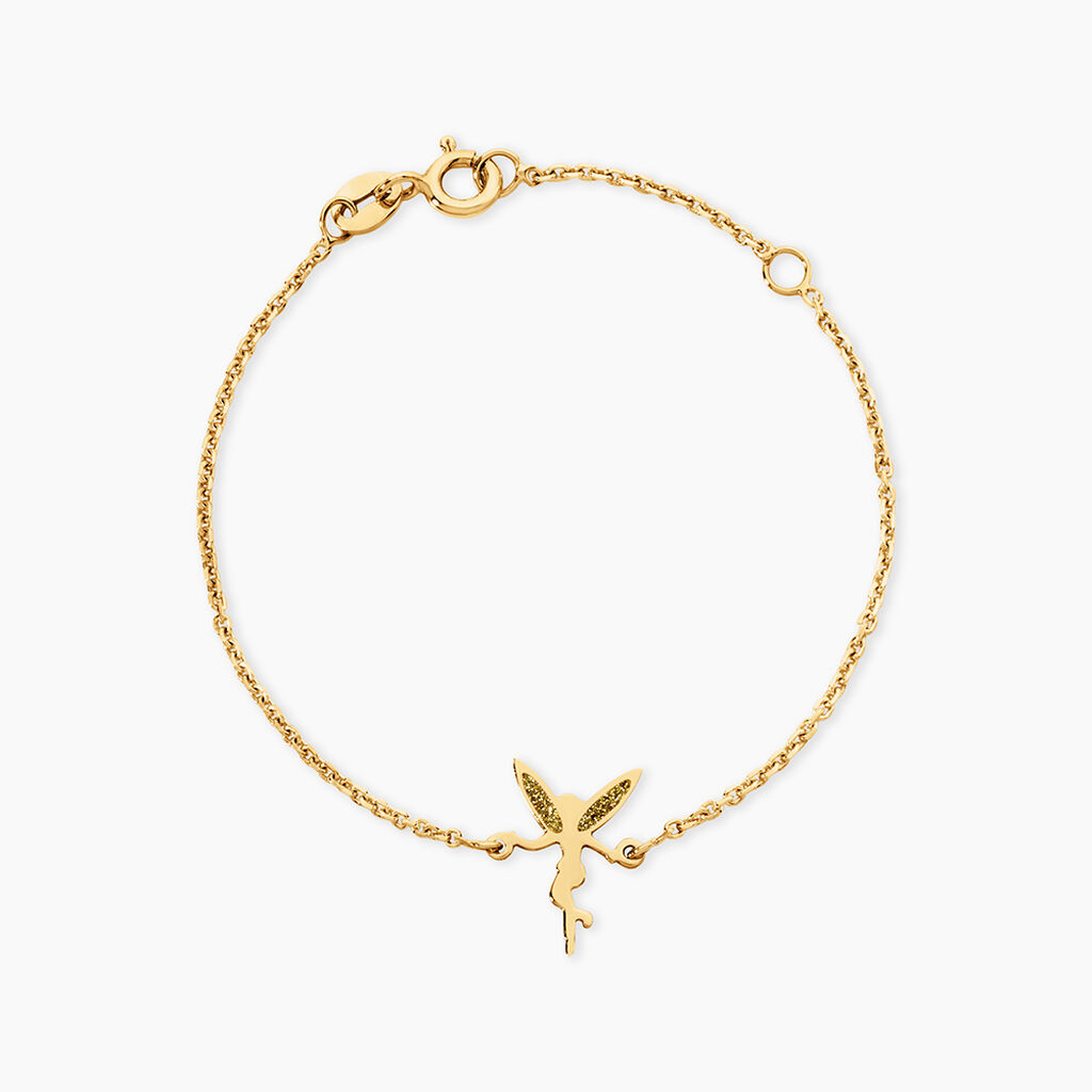 Bracelet Feelia Argent Dor&eacute; A L'Or 750/1000 - Bracelets Enfant | Histoire d&rsquo;Or