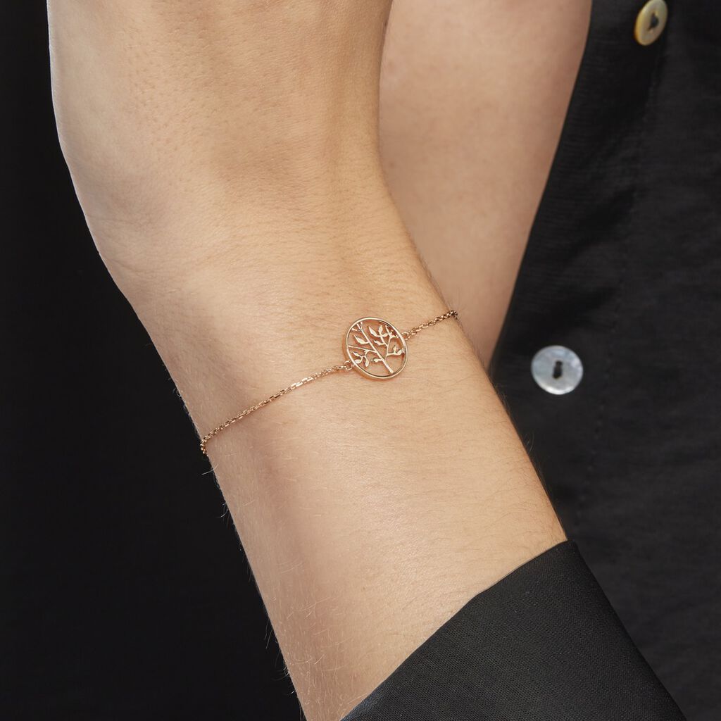 Bracelet Plaque Or Jaune Galvina - Bracelets Femme | Histoire d’Or