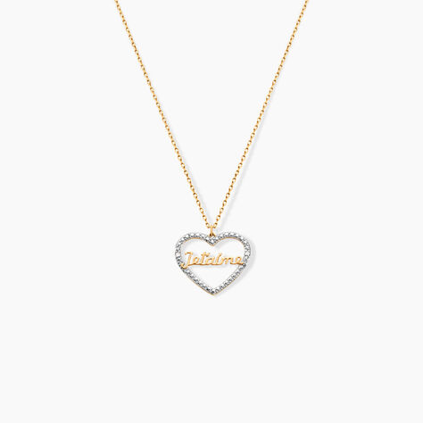 Collier Marzena Or Jaune Diamant - Colliers Femme | Histoire d’Or