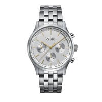 Montre Cluse Antheor Multifonction Argenté