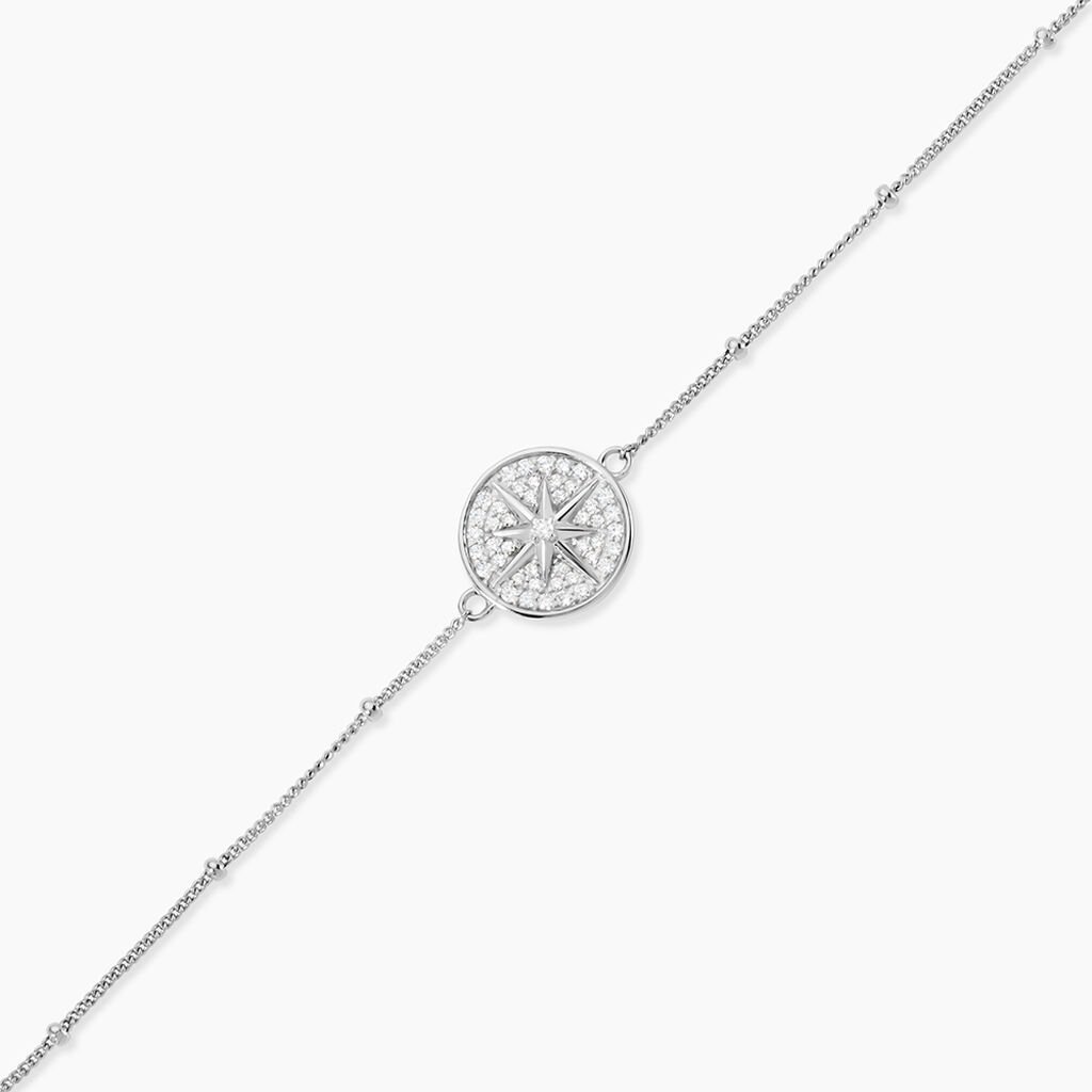 Bracelet Apollinaris Argent Blanc Oxyde De Zirconium - Bracelets Femme | Histoire d’Or