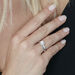 Bague Solitaire Natalia Or Blanc Diamant Synthetique - Bagues solitaires Femme | Histoire d’Or
