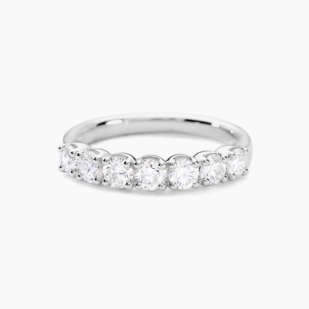 Alliance Hera Or Blanc Diamant - Alliances Femme | Histoire d’Or