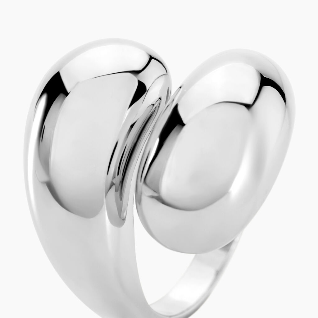 Bague Juste Argent Blanc - Bagues Femme | Histoire d’Or