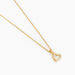 Collier Phanie Argent Jaune Oxyde De Zirconium