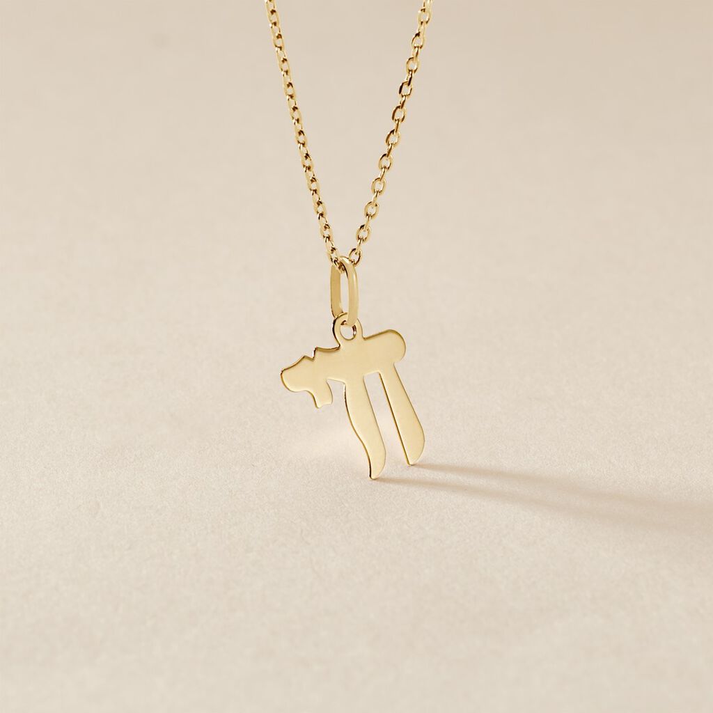 Pendentif Hai Or Jaune - Pendentifs Famille | Histoire d’Or