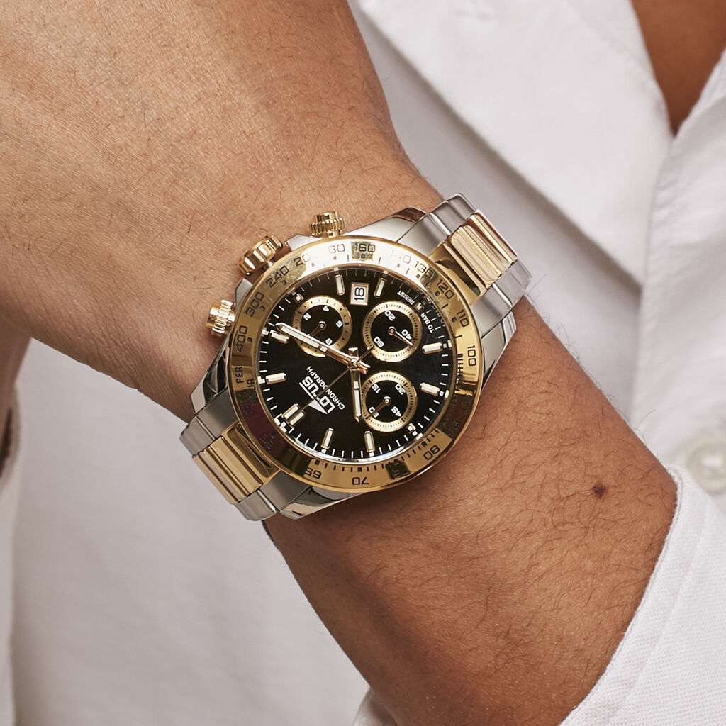 Montre Lotus Freedom Collection Noir - Montres Homme | Histoire d’Or