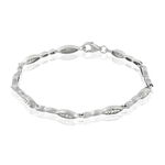Bracelet Evy Argent Blanc Oxyde De Zirconium - Bracelets Femme | Histoire d&rsquo;Or