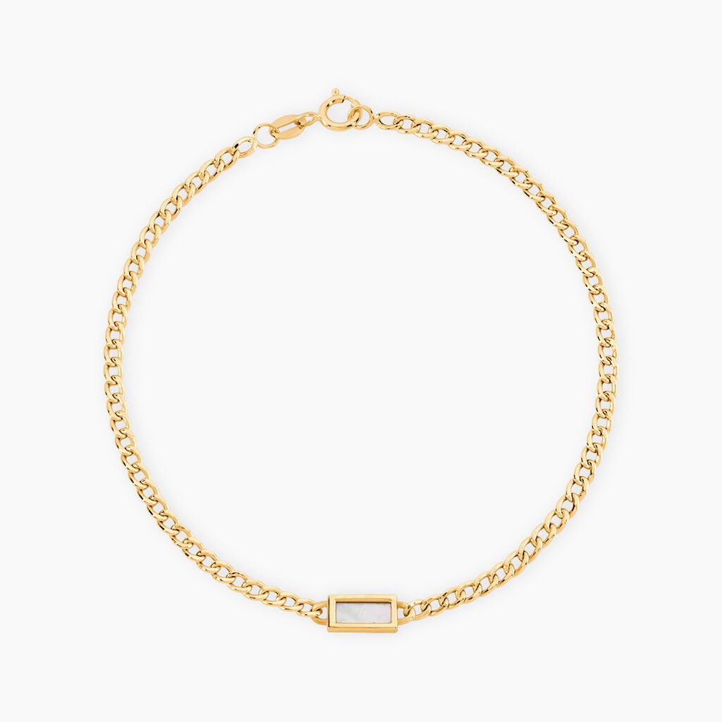 Bracelet Chet Or Jaune Nacre - F&ecirc;te des m&egrave;res Femme | Histoire d&rsquo;Or