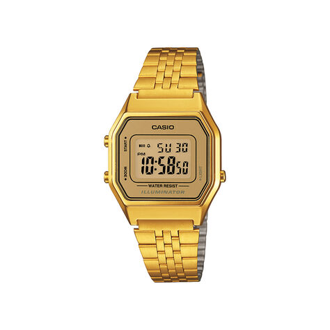 Montre Casio Collection Vintage Champagne - Montres Femme | Histoire d’Or