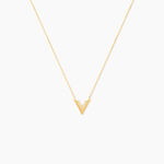 Collier Dao Or Jaune Oxyde De Zirconium - Colliers Femme | Histoire d&rsquo;Or