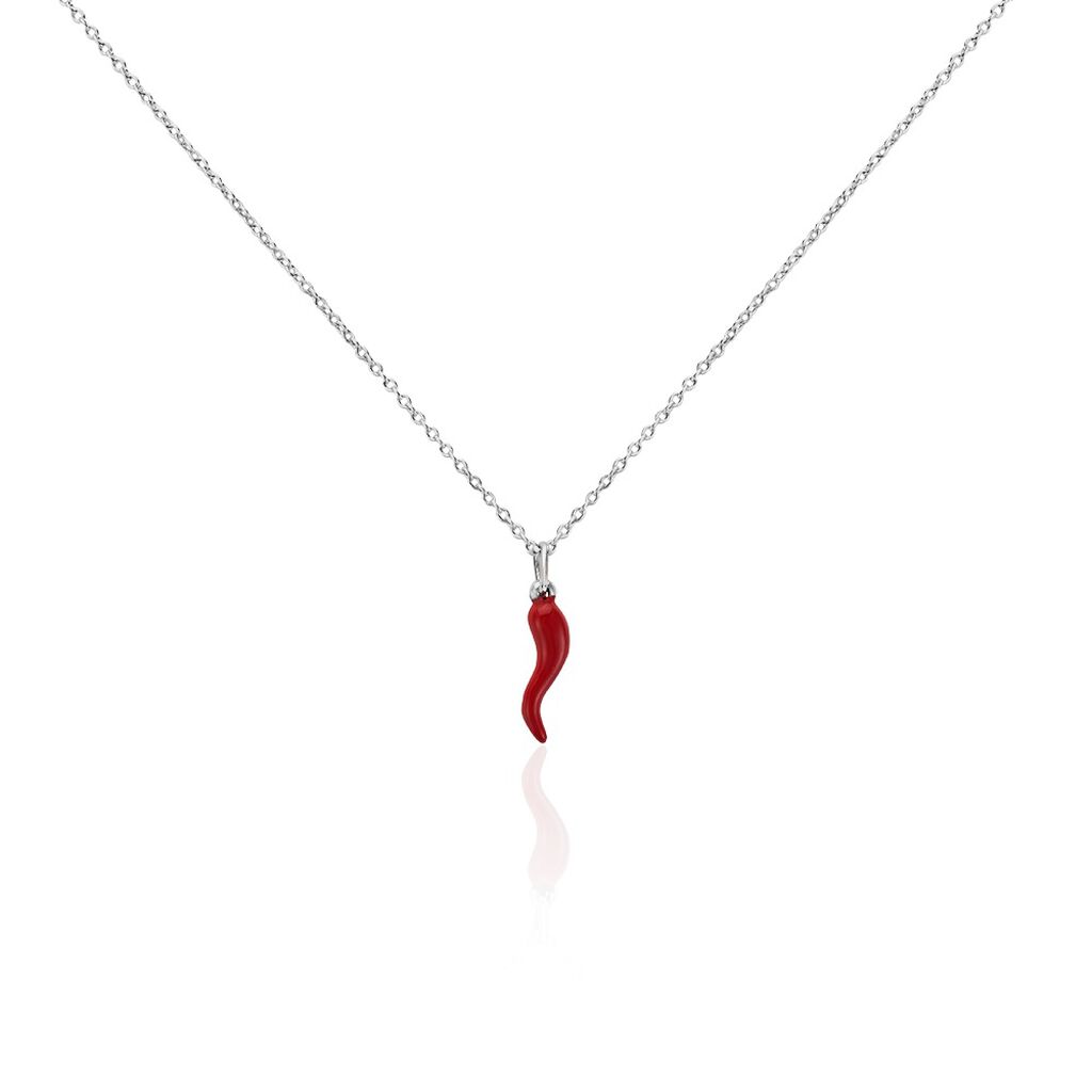 Collier Cornucopia Argent Blanc - Sautoirs Femme | Histoire d&rsquo;Or