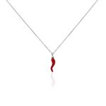 Collier Cornucopia Argent Blanc - Sautoirs Femme | Histoire d&rsquo;Or