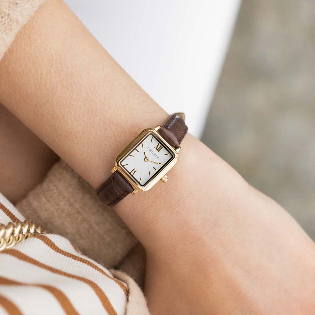 Montre Codhor Eleonia Blanc - Montres Femme | Histoire d’Or