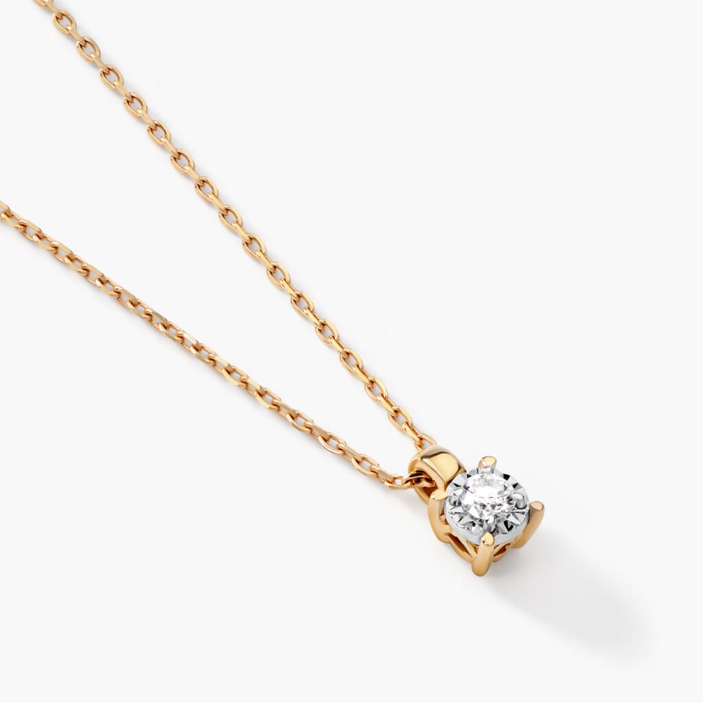 Collier Diamotion Or Jaune Diamant - Colliers Femme | Histoire d’Or