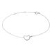 Bracelet Or Blanc Ingerid Forme Diamants - Bracelets chaîne Femme | Histoire d’Or
