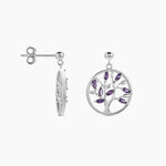 Boucles D'oreilles Pendantes Venka Argent Blanc Oxyde De Zirconium - Boucles d'oreilles fantaisie Femme | Histoire d&rsquo;Or