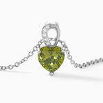 Collier Atieno Argent Blanc Oxyde De Zirconium - Colliers fantaisie Femme | Histoire d&rsquo;Or