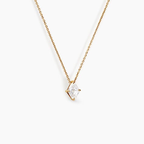Collier Collection Icone Or Jaune Diamant Synthétique - Colliers Femme | Histoire d’Or