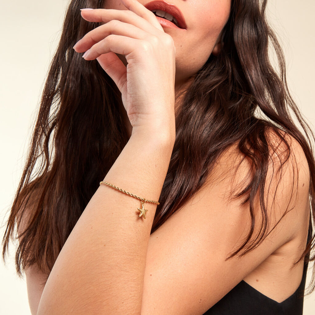 Bracelet Mermaid Acier Jaune - Bracelets Femme | Histoire d’Or
