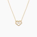 Collier Lovina Argent Dor&eacute; A L'Or 750/1000 - S&eacute;lection demoiselle d'honneur Femme | Histoire d&rsquo;Or