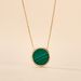 Collier Florica Or Jaune Malachite - Colliers Femme | Histoire d’Or